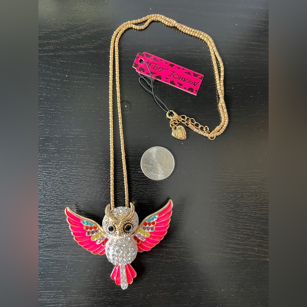 🦉NWT! Neon Pink Owl - Picture 7 of 10